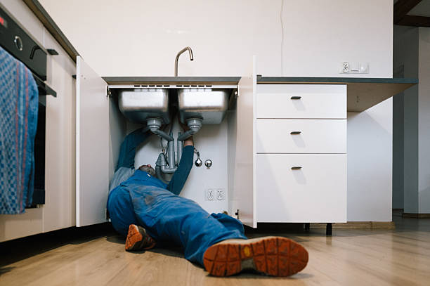 Professional Drain Cleaning technician working in Gypsum, CO